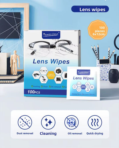 Lens Cleaning Wipes