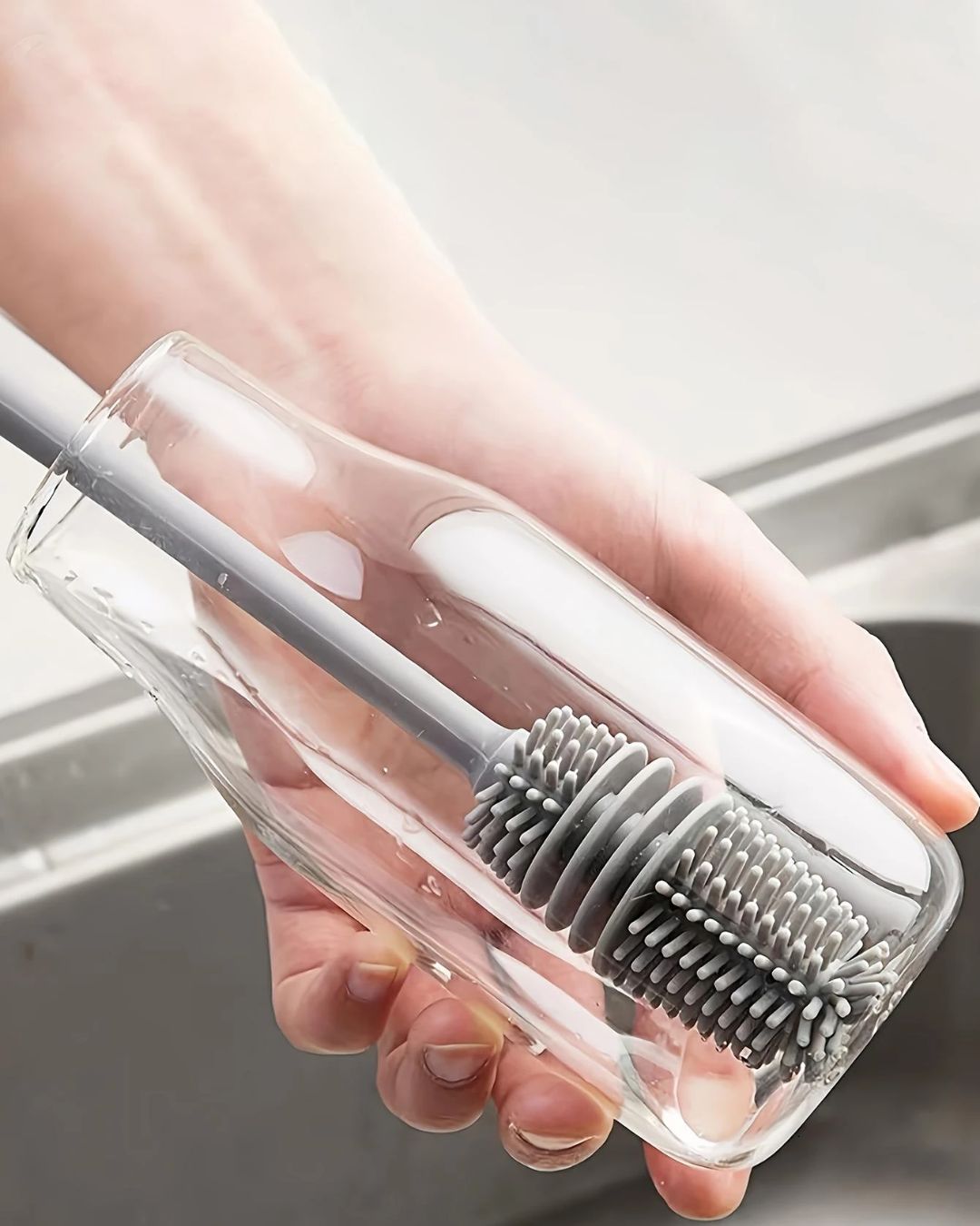 Long Handle Bottle Cleaning Brush