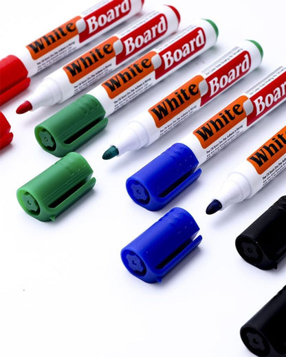 Whiteboard Markers and Eraser Set
