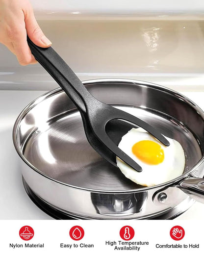 2 In 1 Frying Spatula Tong