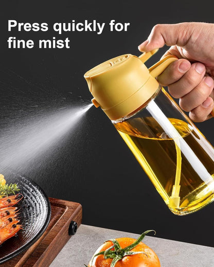 2 in 1 Oil Dispenser Spray Bottle