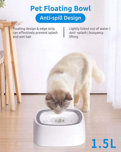 No-Spill Pet Water Bowl