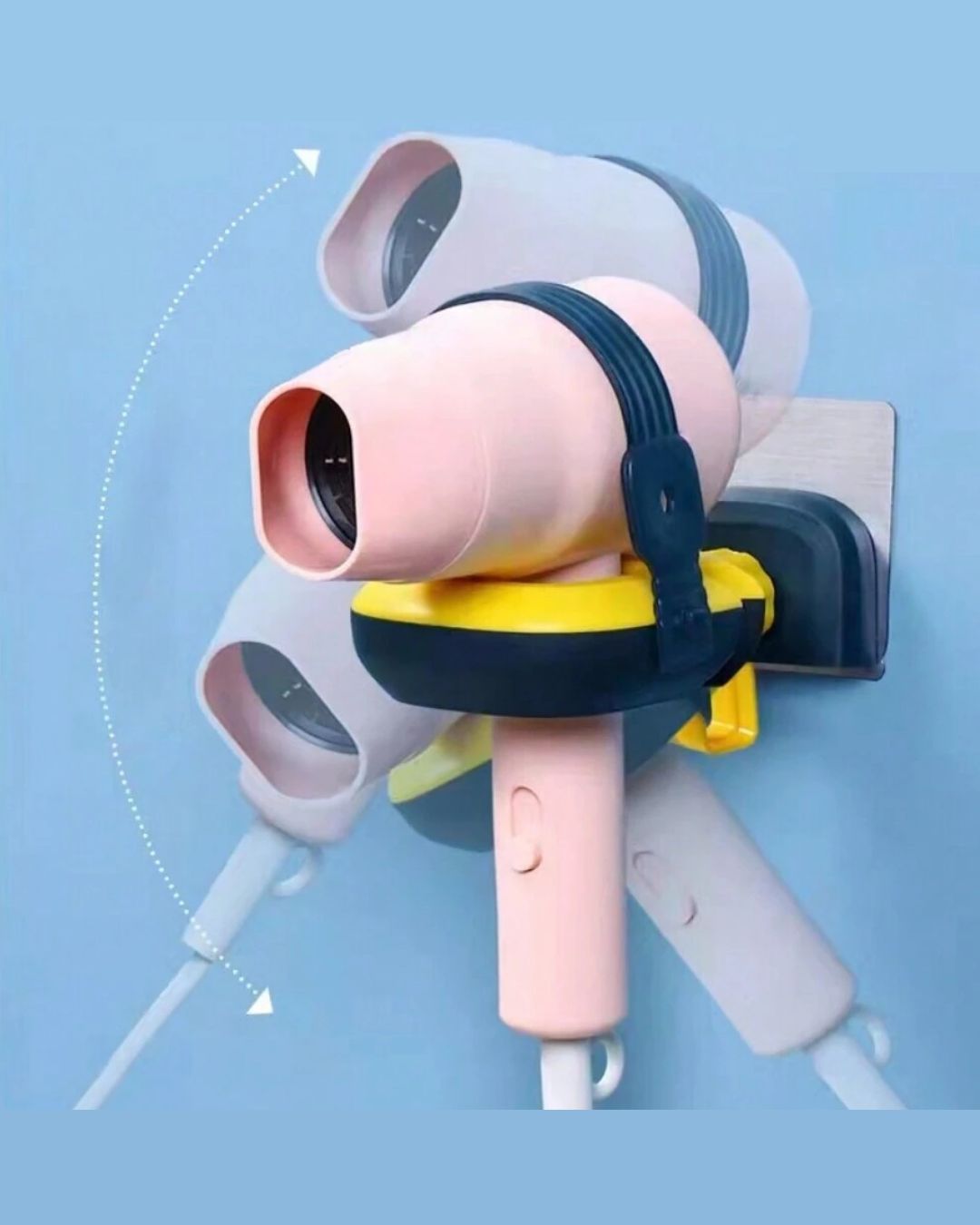 Hair Dryer Holder Storage Rack