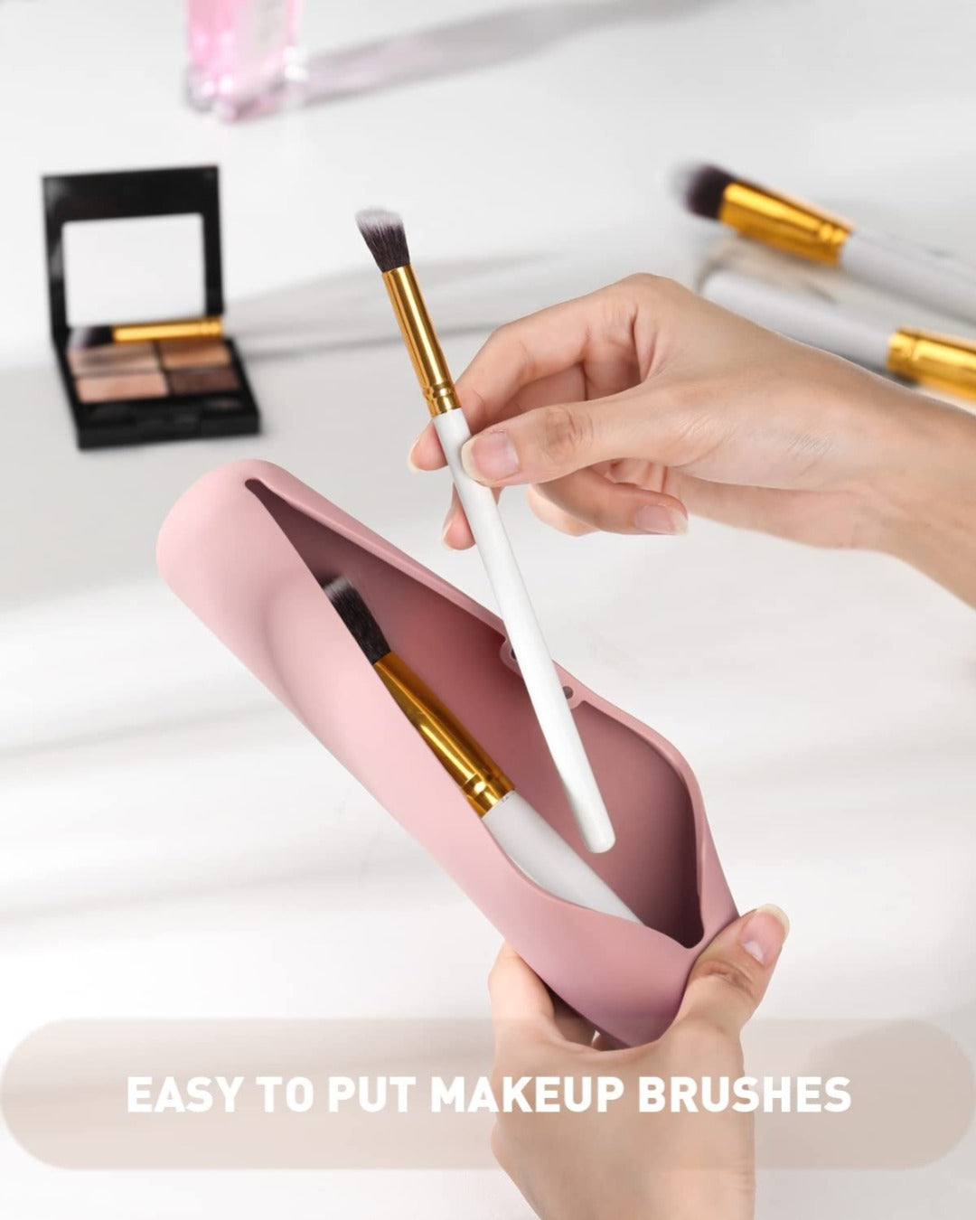 Silicone Magnetic Makeup Cover Case