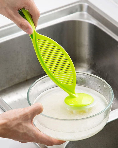 Rice Washing Drainer Spoon with Head