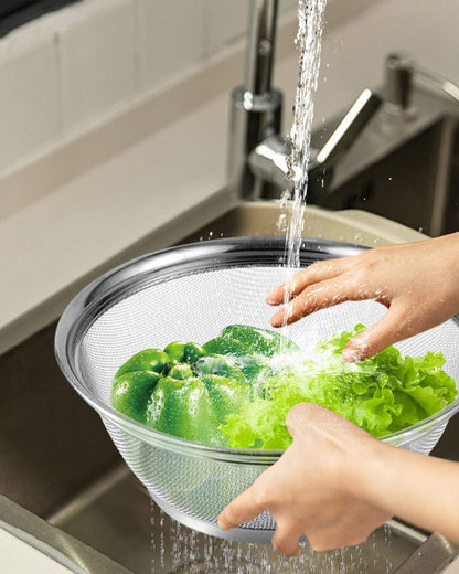 Thickened Stainless Steel Washing Strainer