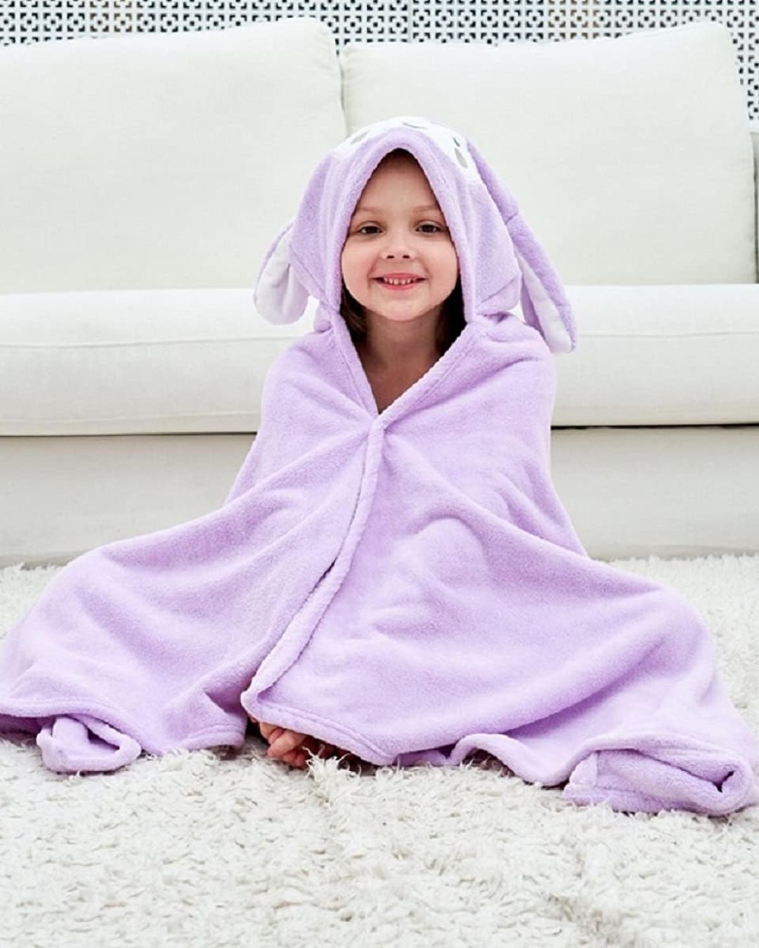 Hooded Baby Bath Beach Towel