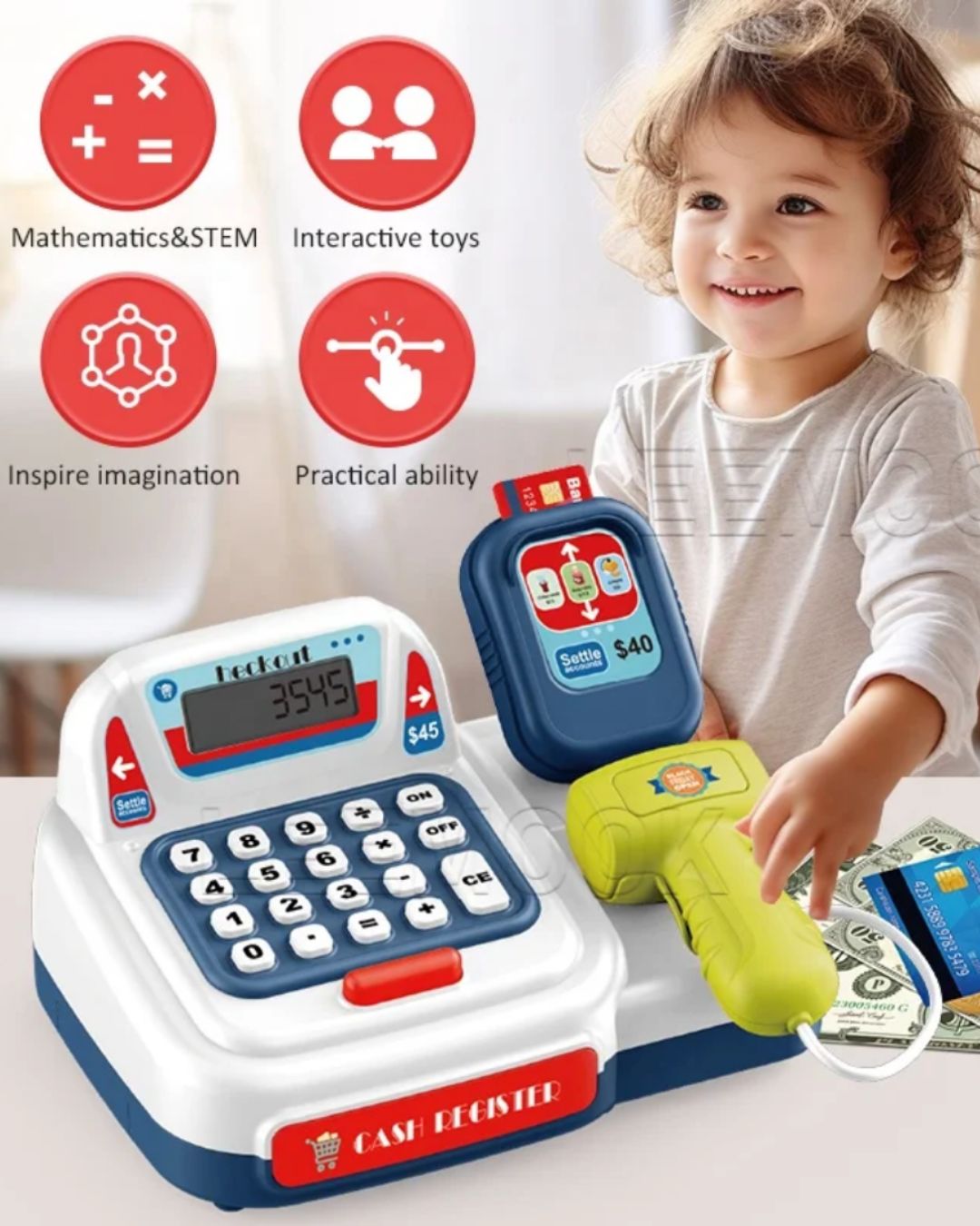 Electronic Cash Register Playset