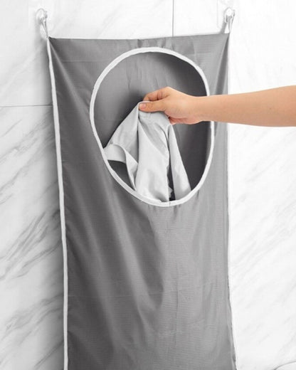 Hanging Laundry Hamper with Hooks