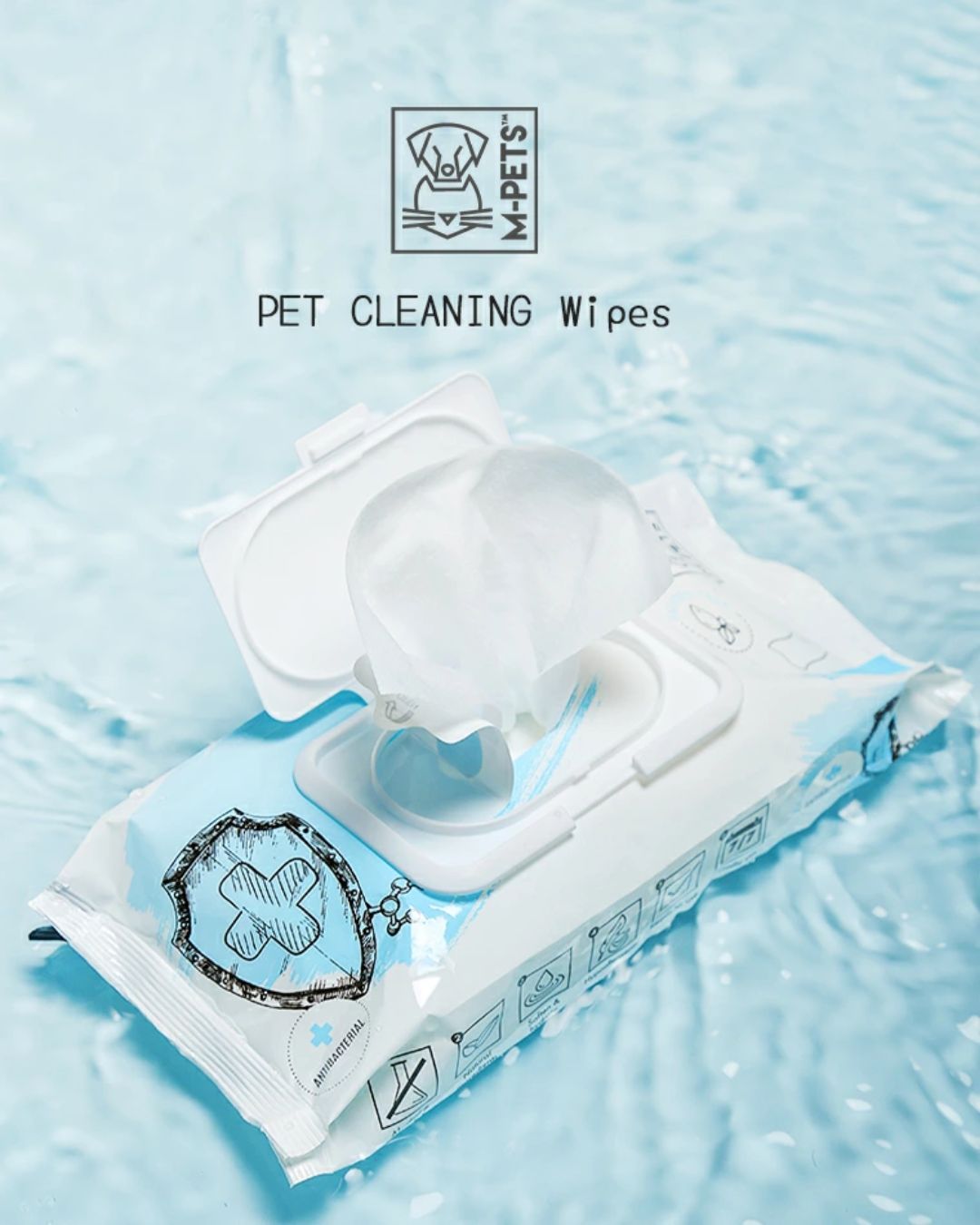Pet Cleaning & Grooming Wipes