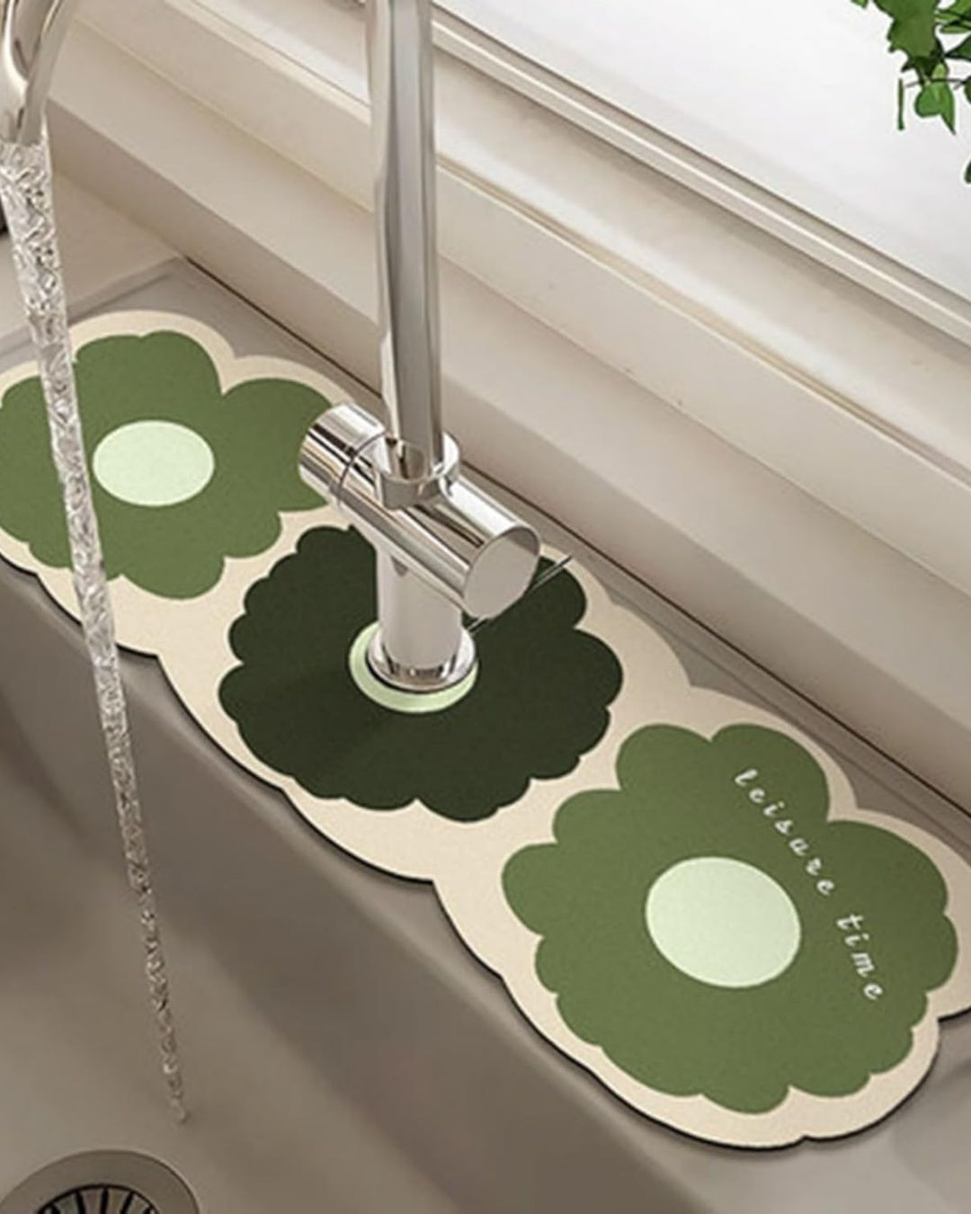 Water Absorbent Mat For Kitchen Faucets