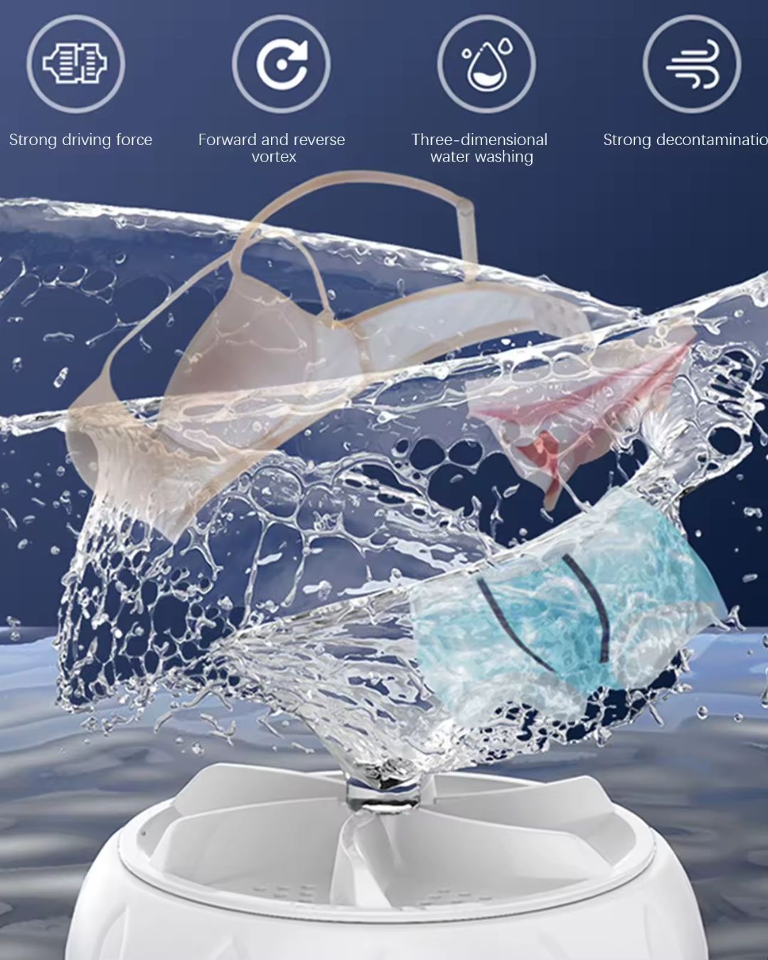 Portable Mini Washing Machine