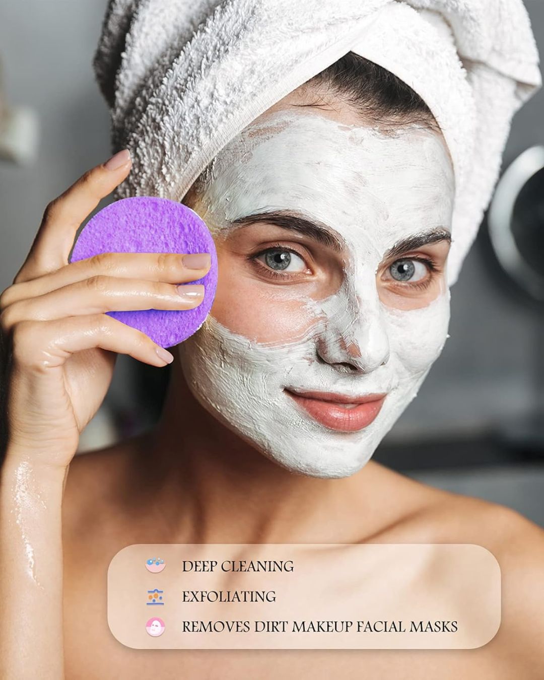 Compressed Facial Sponges