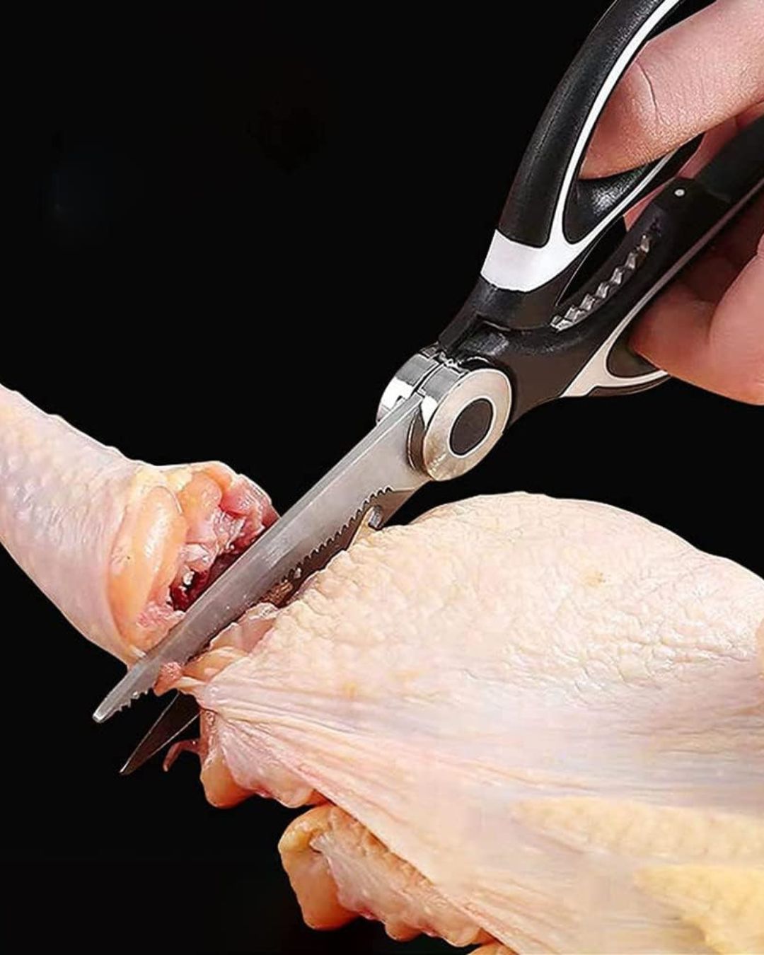 Multifunctional Stainless Steel Kitchen Scissors