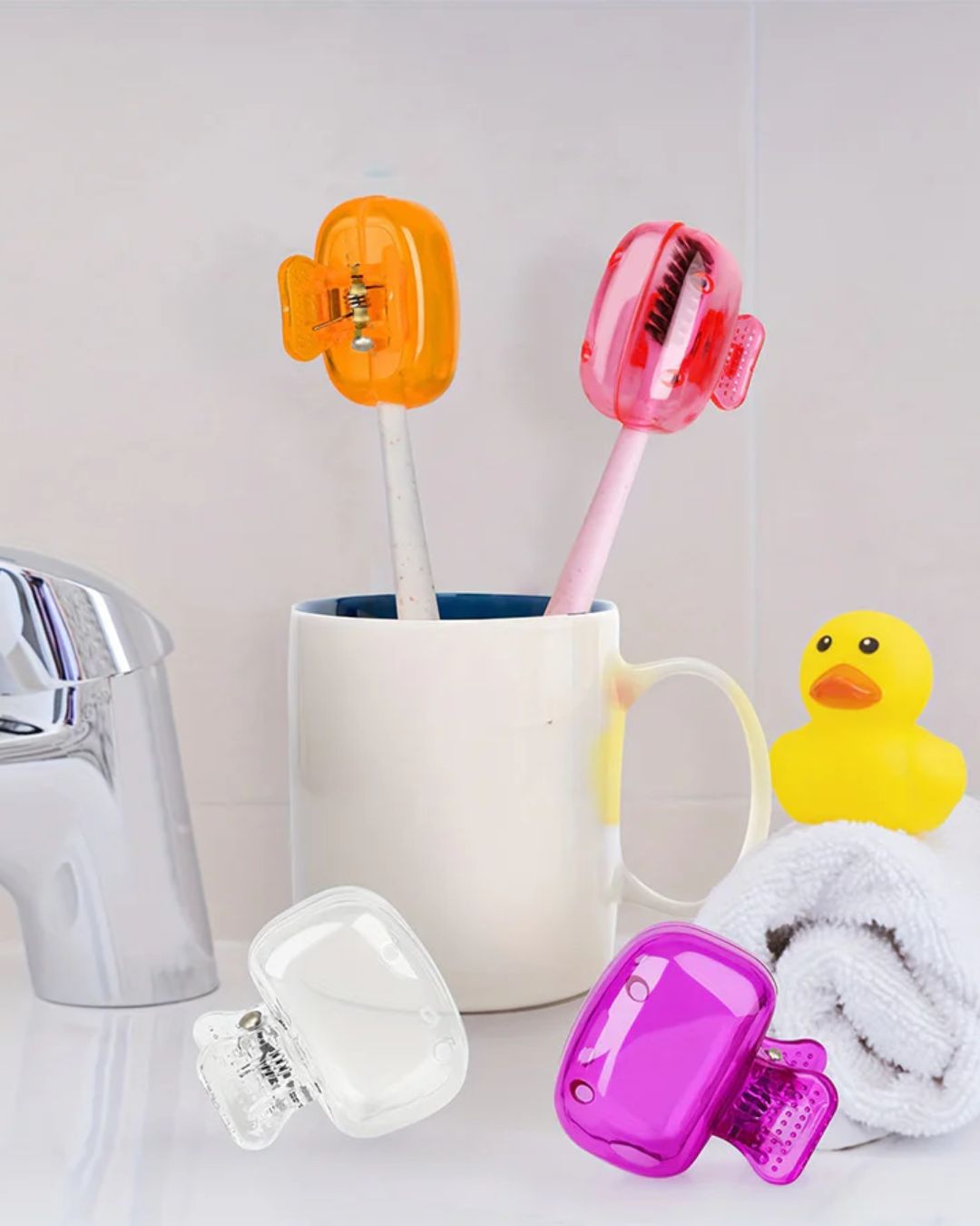 Toothbrush Holder Clip