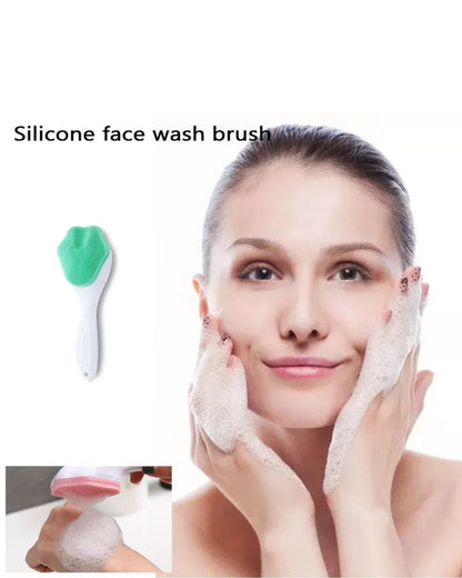 Claw Shape Silicone Face Exfoliating Brush