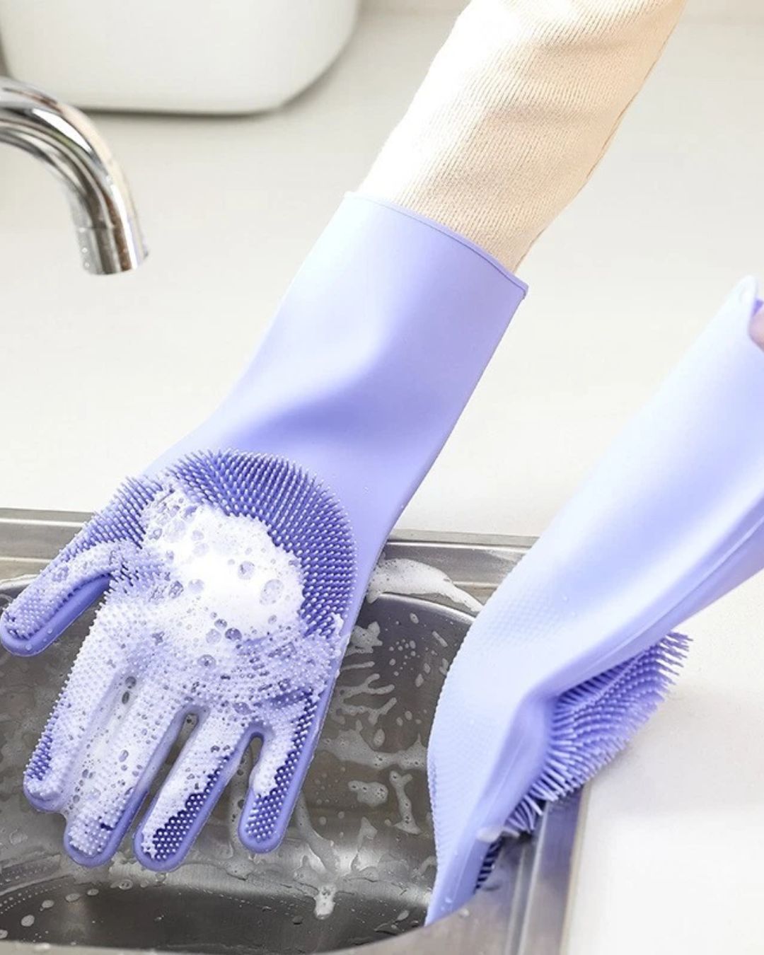 Silica Gel Cleaning Gloves