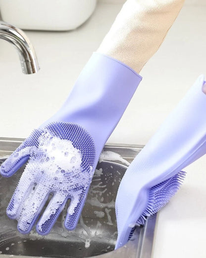 Silica Gel Cleaning Gloves