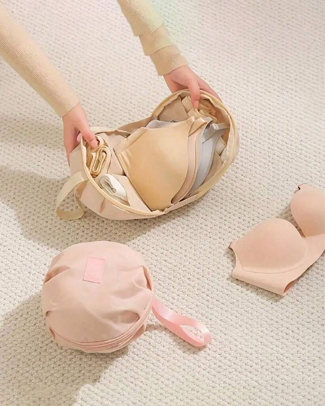 Travel Spherical Underwear Storage Bag