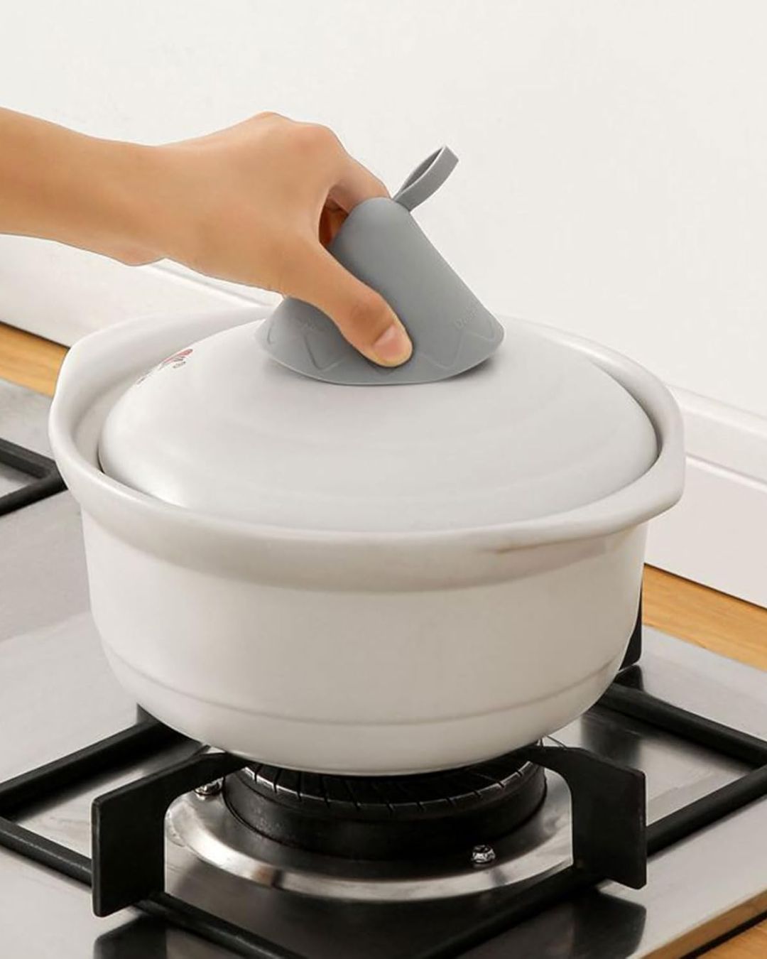 Silicone Cone Pot Lid Holder