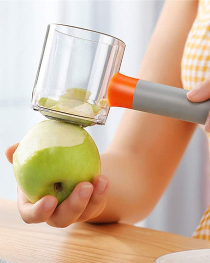 Peeler with Collect Cup
