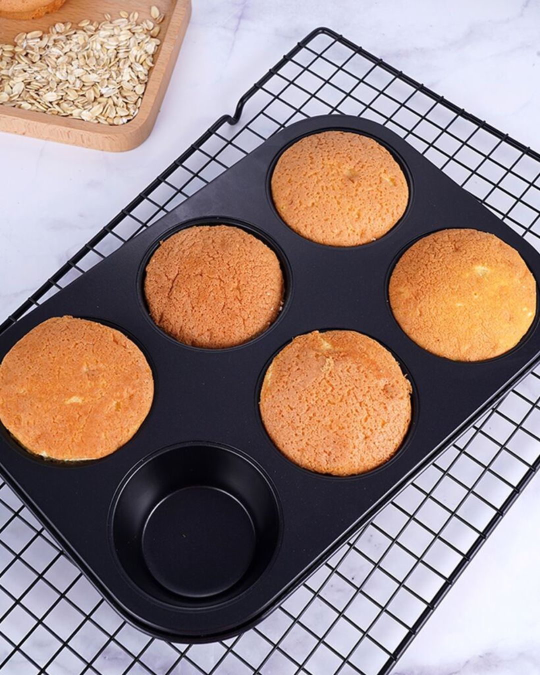 6pcs Cupcake Pan