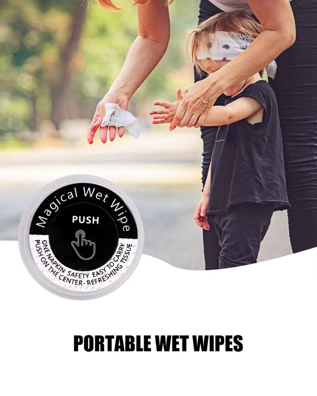 Magical Pop-Up Wet Wipes