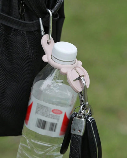 Portable Silicone Water Bottle Hook