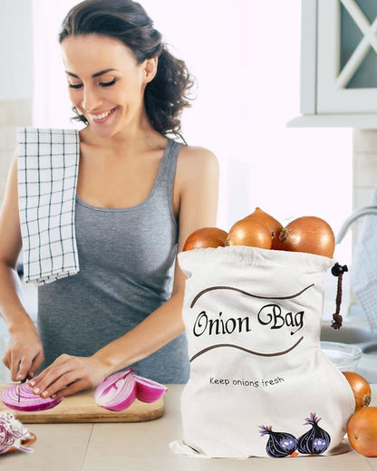 Reusable Onion Storage Bag