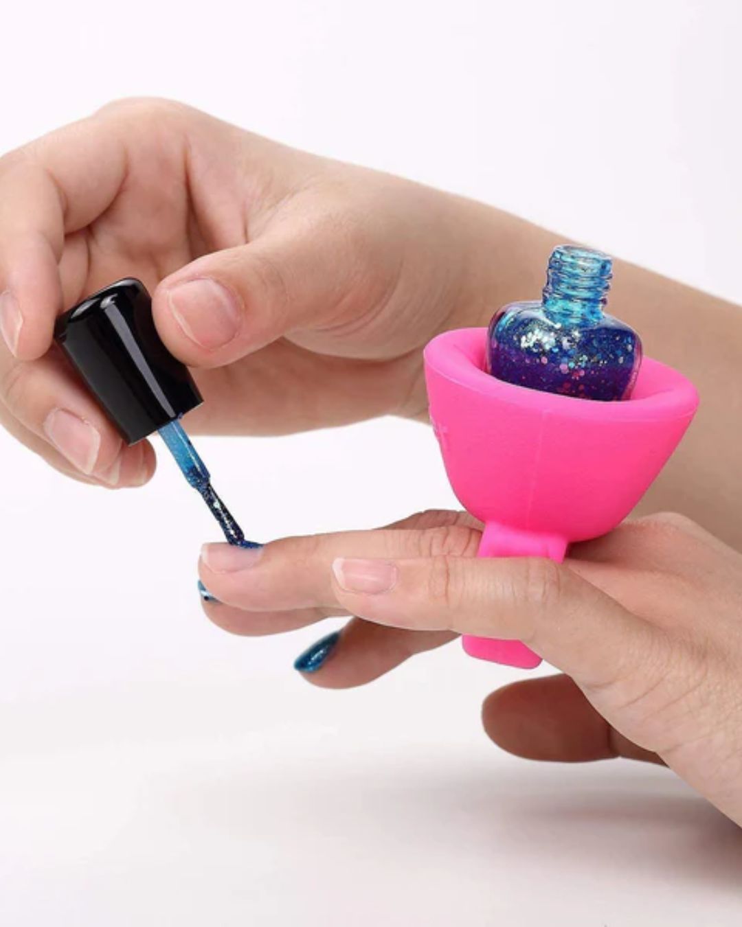 Wearable Nail Polish Bottle Holder Ring