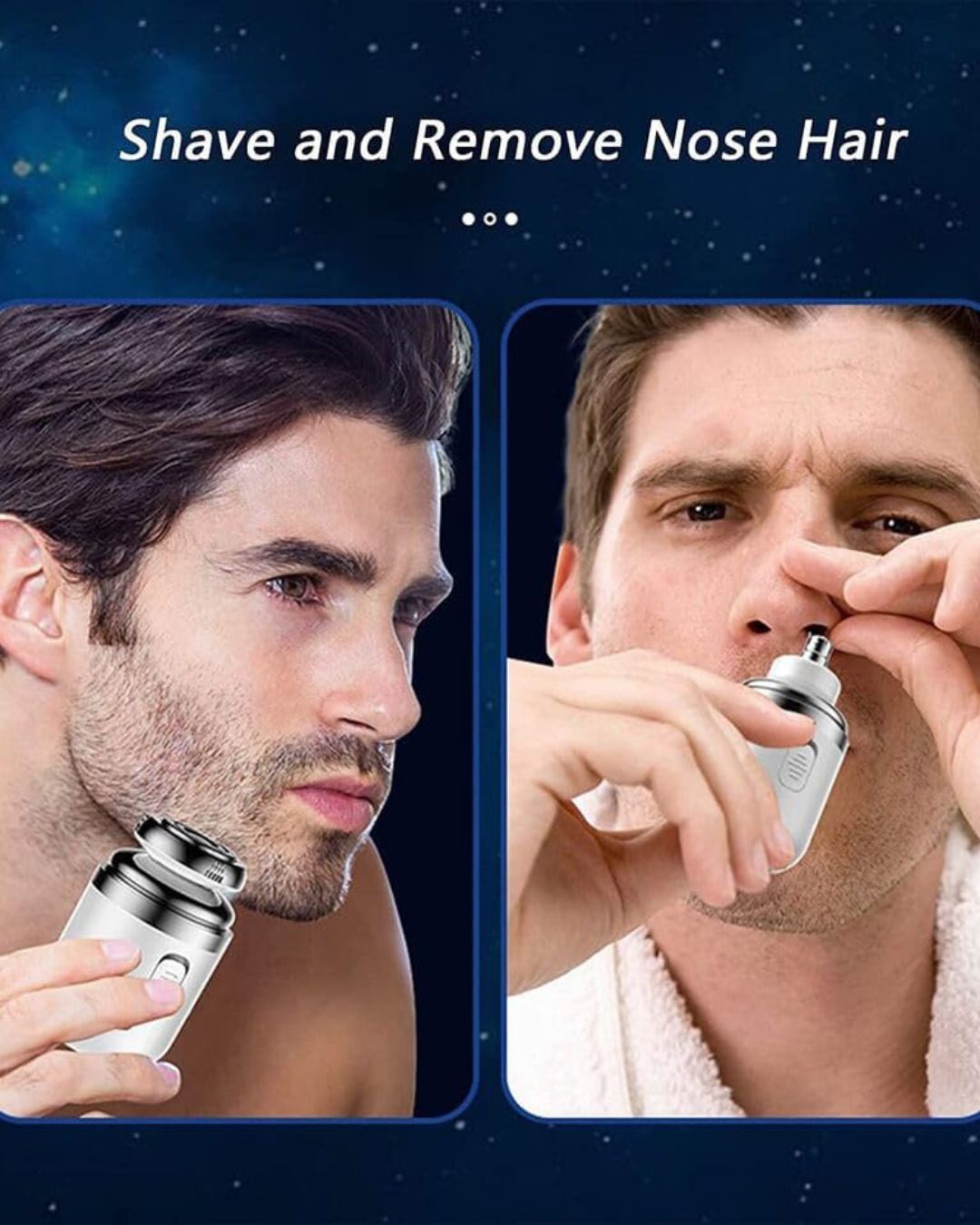 2 in 1 Mini Capsule Electric Shaver