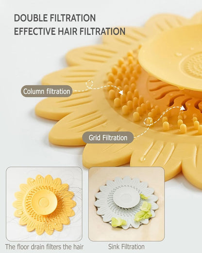 Sunflower Silicone Anti-Odor Floor Drain
