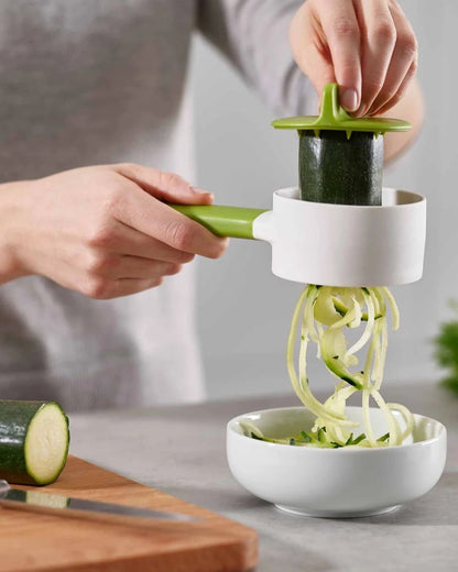 Compact Hand-Held Spiralizer