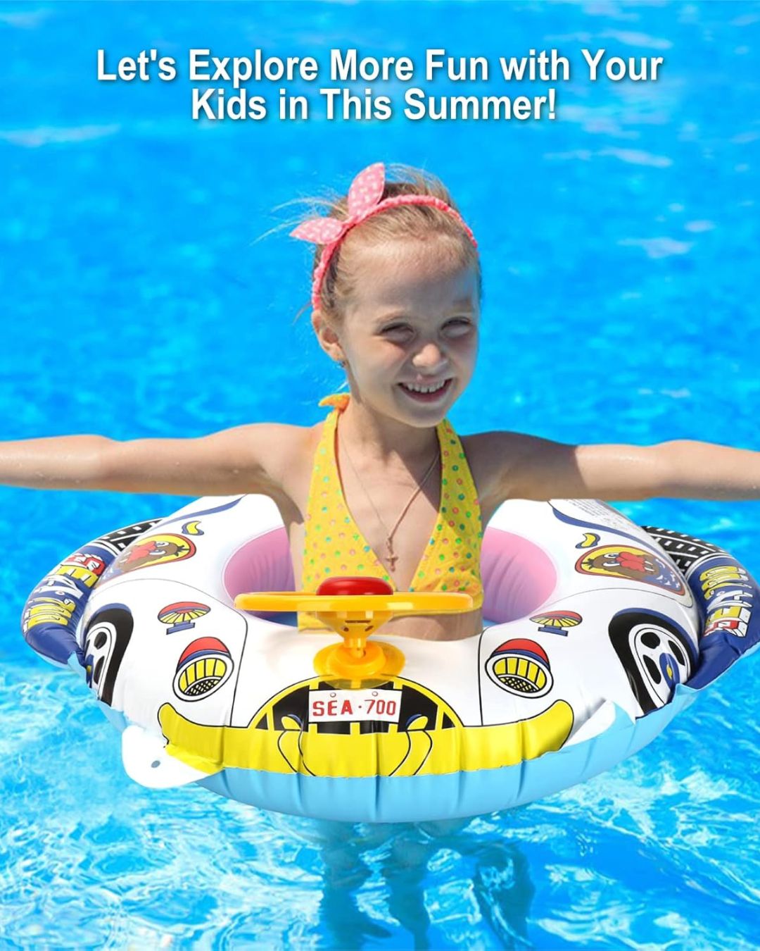 Car Inflatable Swimming Ring