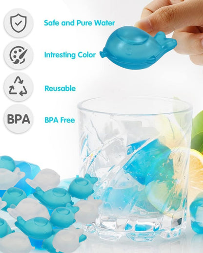 Reusable Whale Shaped Ice Cubes