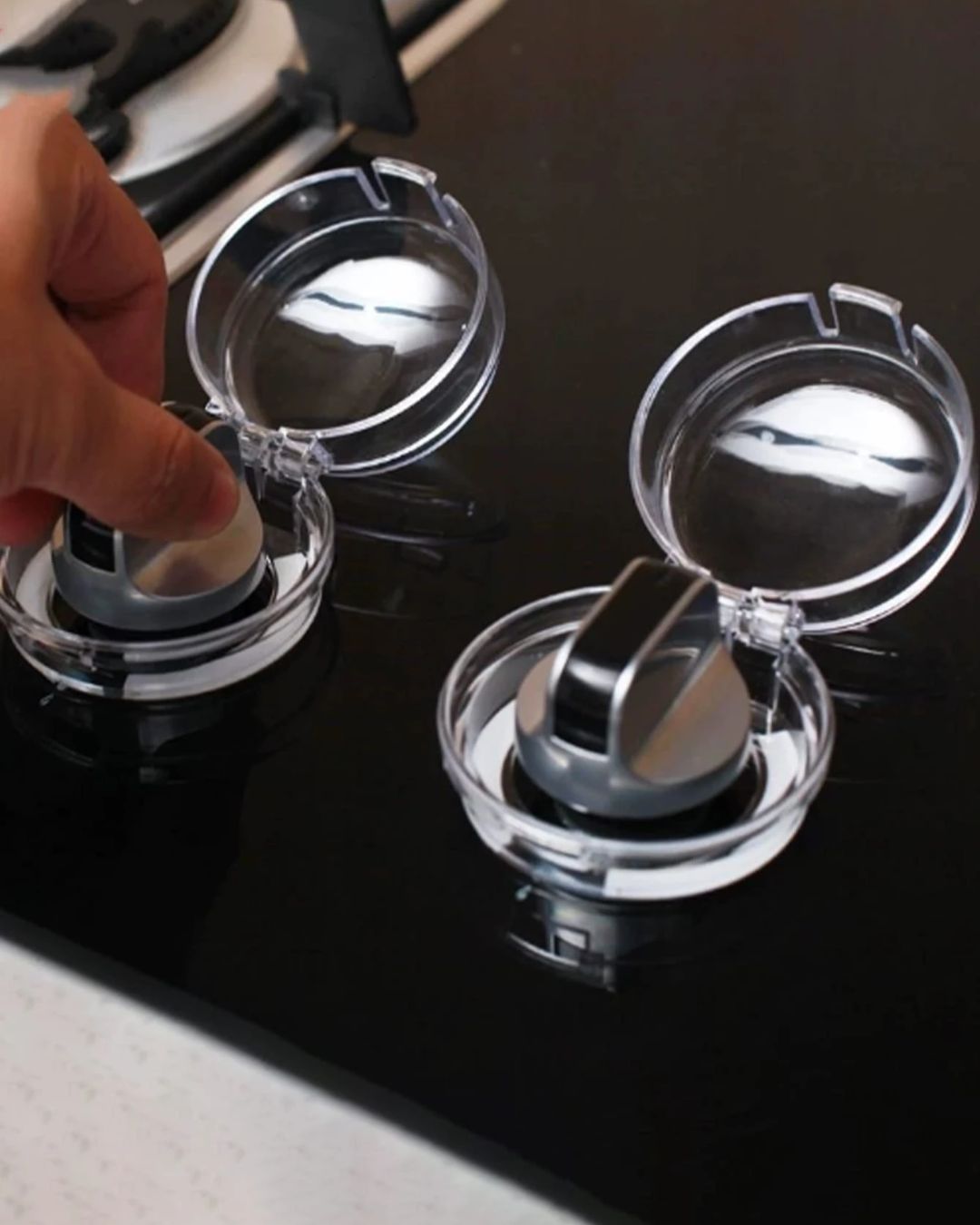 Transparent Gas Stove Switch Protection Cover