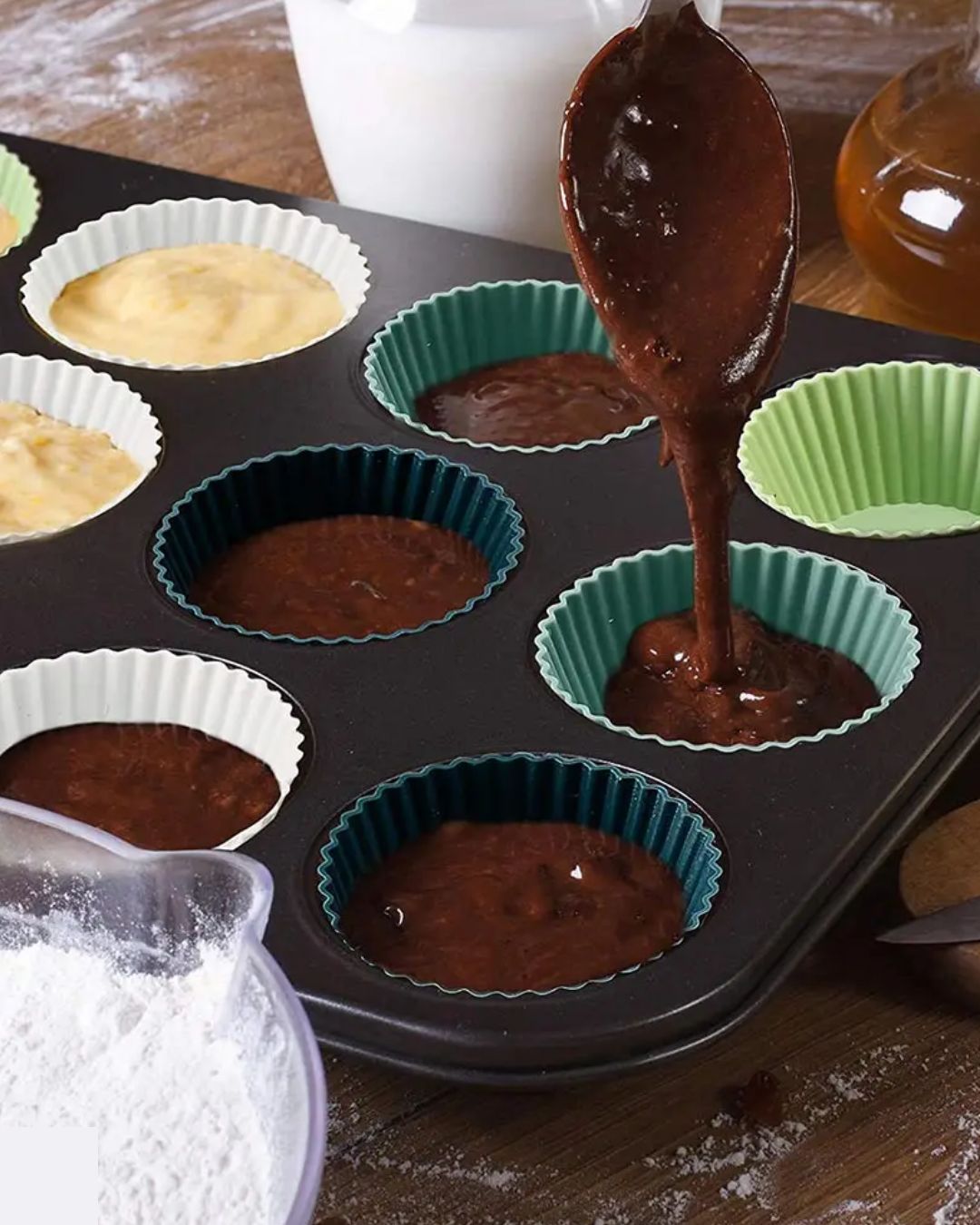 Silicone Baking Cupcakes Mold