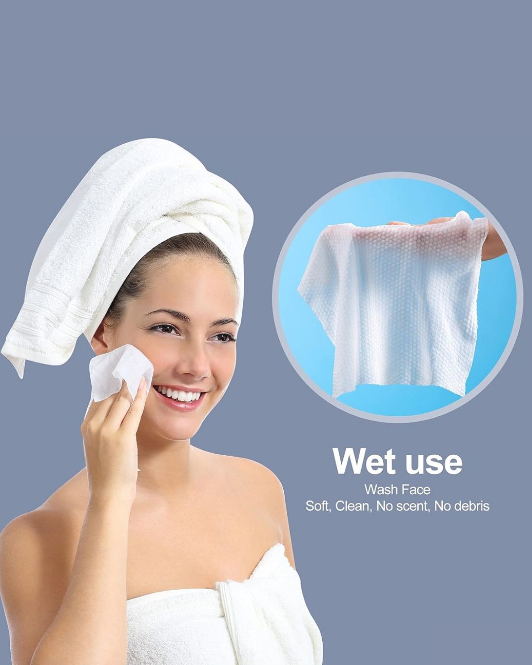 Cotton Tissue Wipes