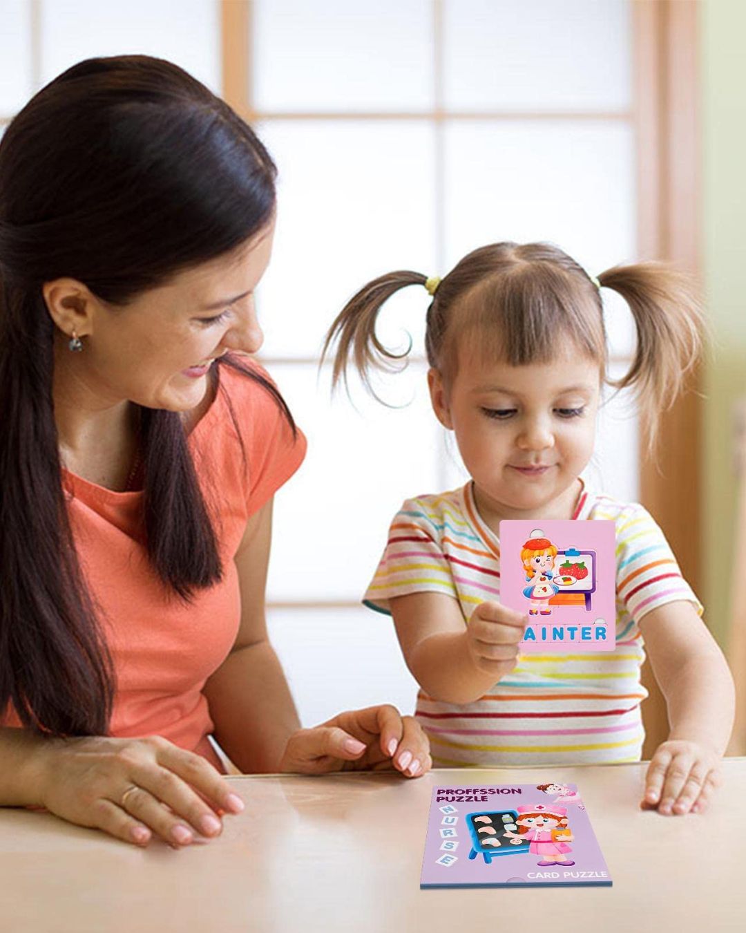 Cardboard Puzzle Cards