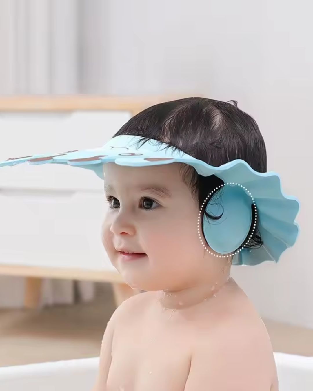 Adjustable Animal Shower Cap for Babies