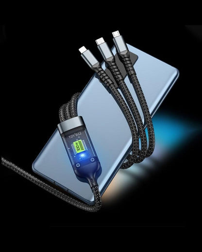 3 In 1 Fast Charging Cable