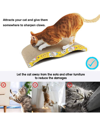 Reversible Cat Scratcher Cardboard