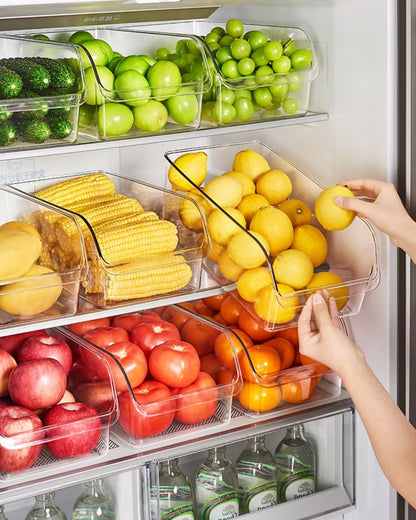 Clear Acrylic Refrigerator Organizer