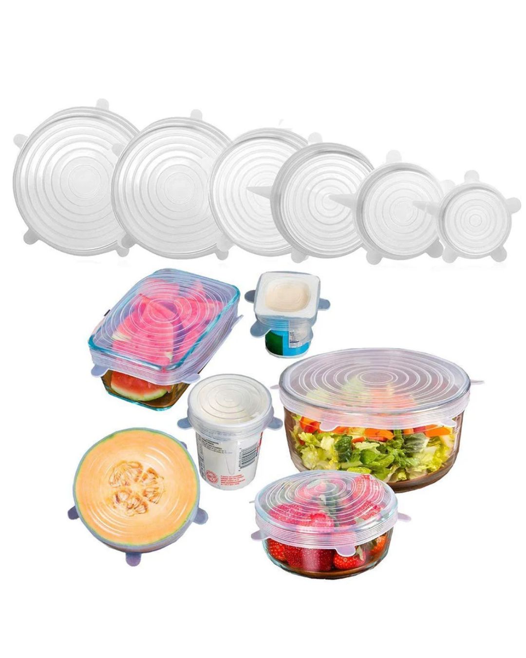 Silicone Stretch Lids