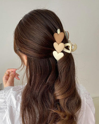 Heart Hair Claw