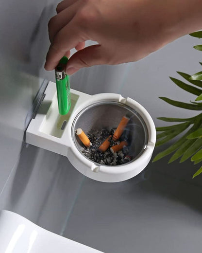Wall Hanging Ashtray without Drilling
