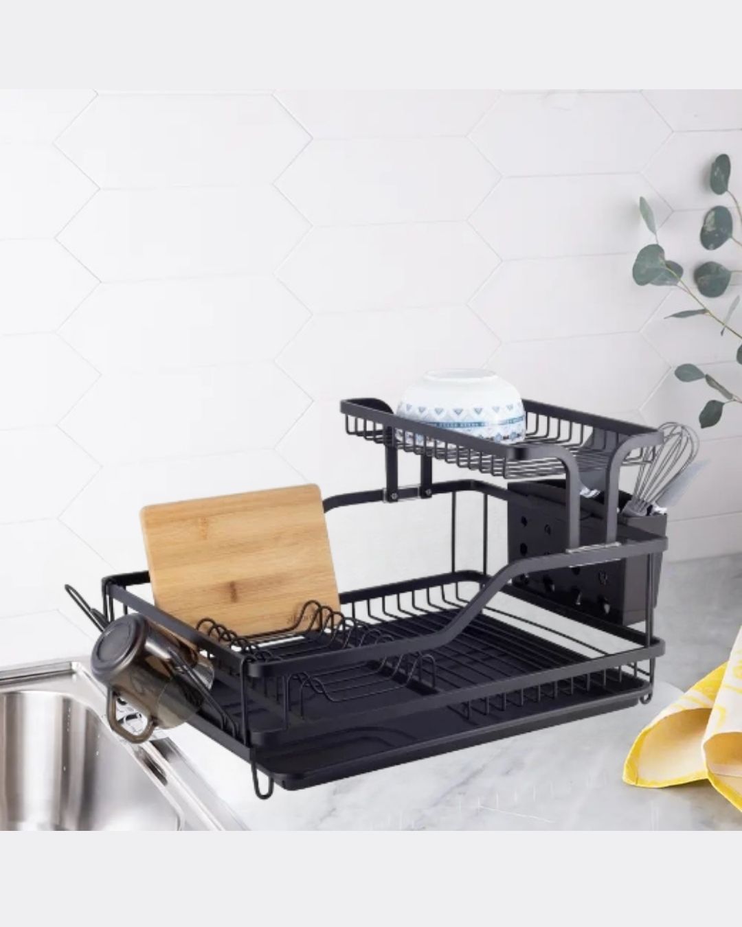 Aluminum Dish Drying Rack