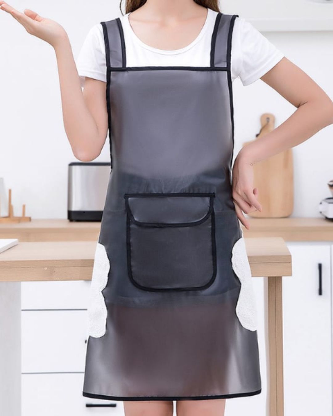 Waterproof Transparent Kitchen Apron