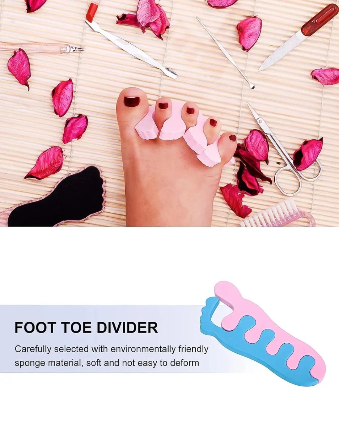 Sponge Nail Toe Separator