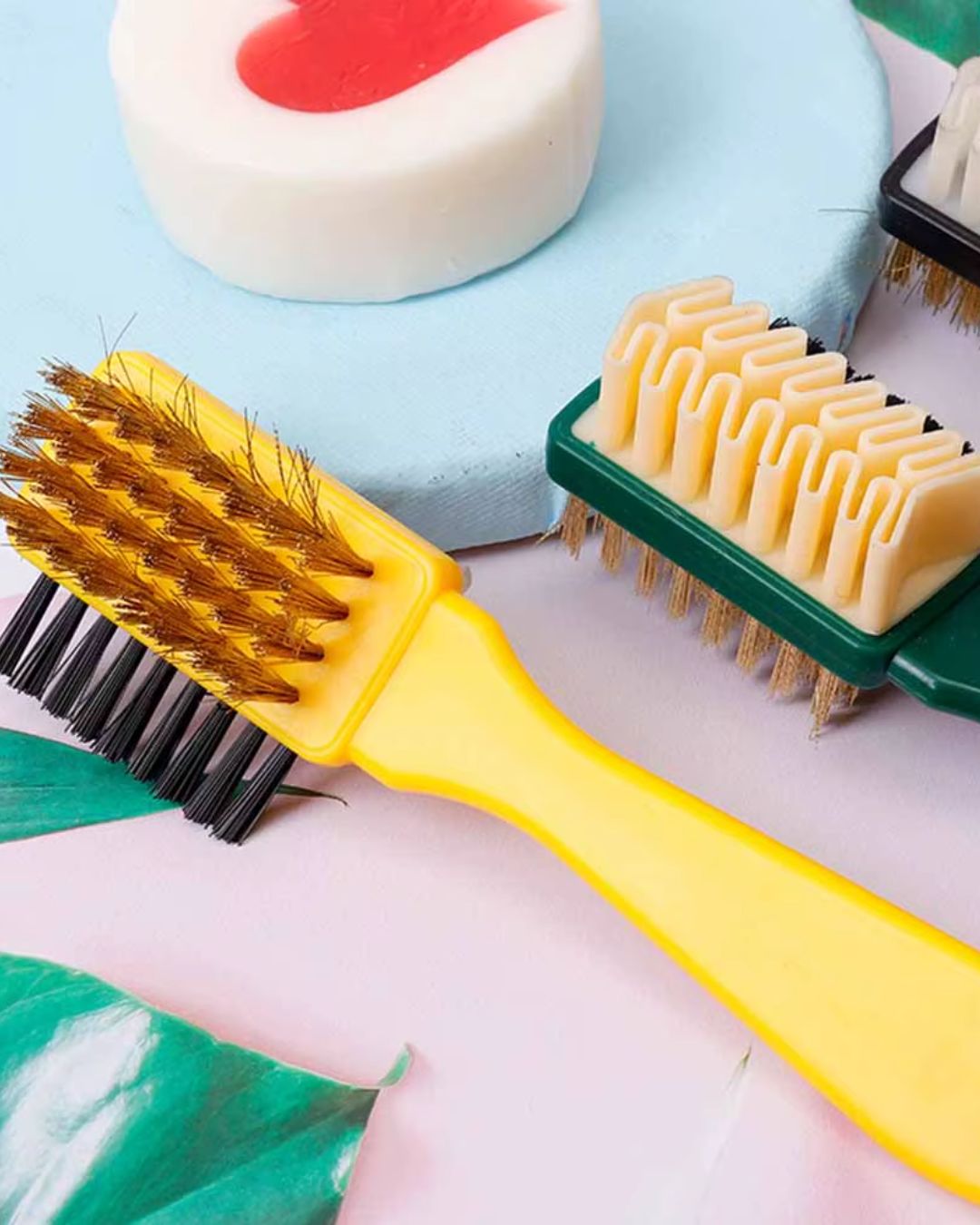 3 Side Multifunctional Shoe Cleaning Brush